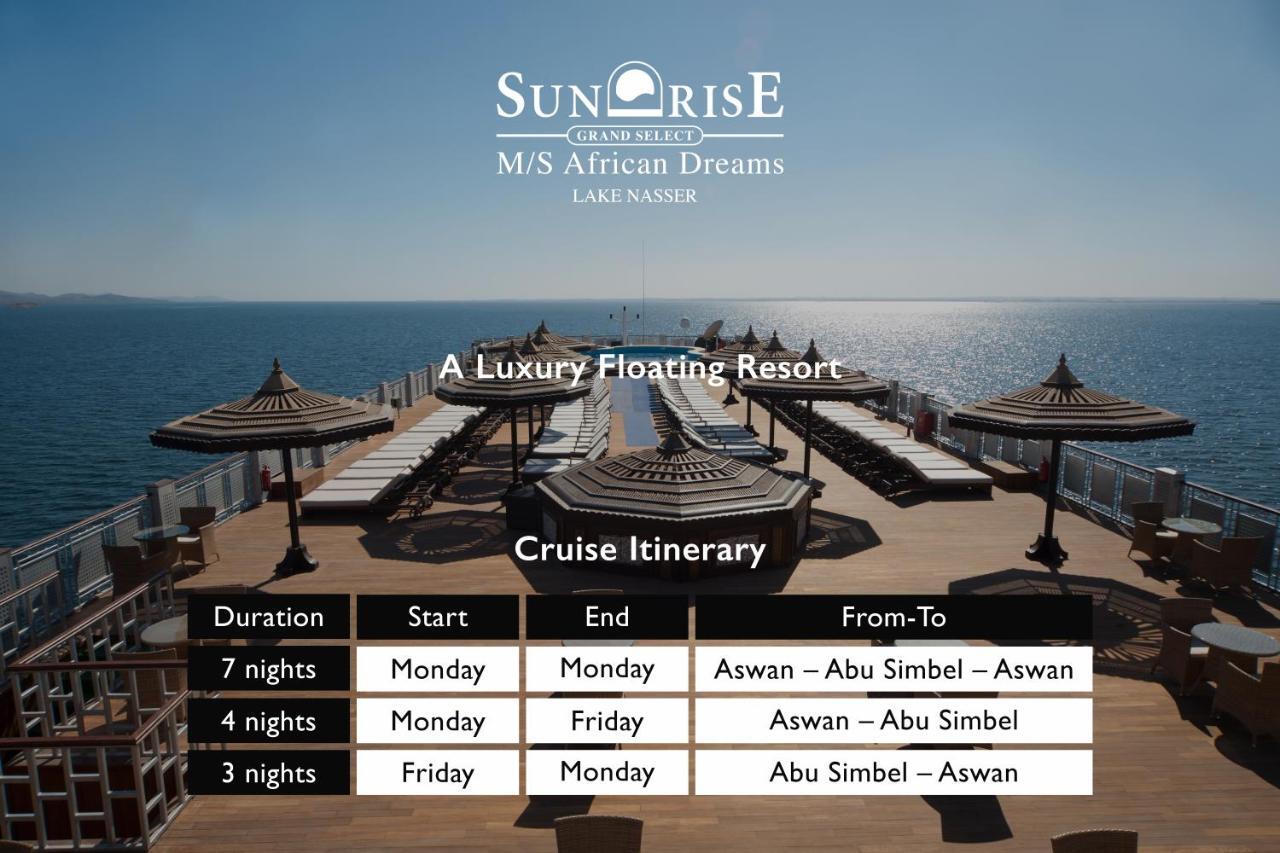 Sunrise African Dreams Cruise -Grand Select- Aswan Luaran gambar